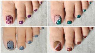 Gorgeous foot nail art compilation | Easy & best toe nail designs to do at home | Nail Delights 