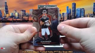 12-7-24 2024 Panini Mosaic Football Hobby PYT Box Break #862 - Pick Your Team!