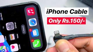 Best iPhone Cable Only Rs 150 | iPhone Fast Charging Lightning Cable Under 200