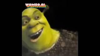 Shrek sings "Who let the dogs out" #shorts #womboai