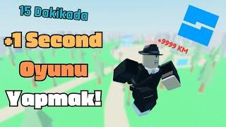 HOW TO MAKE +1 SECOND GAME #1 | Roblox Studio | Roblox English