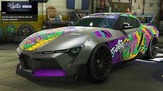 GTA 5 Online - Dinka Jester RR Widebody (Toyota Supra GR LB Works) - DLC Vehicle Customization