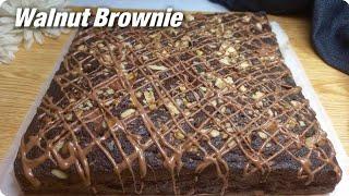 Walnut Brownie Recipe || Fudgy Brownie Recipe || Walnut Cake Recipe || Bakery Brownie Recipe #ramzan