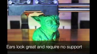 3D Printing Time Lapse Photography - Yoda