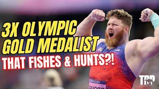 RYAN CROUSER - A 3x Olympic Gold Medalist that FISHES AND BOWHUNTS?!