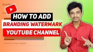 How To Add Branding Logo Watermark On YouTube Videos in Tamil | Technical Moto