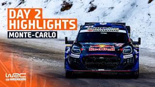 Day 2 Highlights | WRC Rallye Monte-Carlo 2025