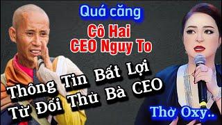 Quá căng,bà CEO nguy to theo lời đối thủ Đinh Lan