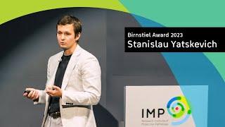 Stanislau Yatskevich | Birnstiel Award 2023