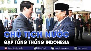 Chủ tịch nước Lương Cường gặp Tổng thống Indonesia - VNews