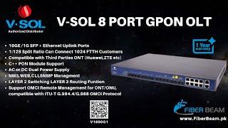 VSOL V1600G1 8 PORT 10G GPON OLT 