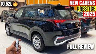 Kia Carens Prestige 2025 Model  | Most VFM Variant | Features | On Road Price | Mileage