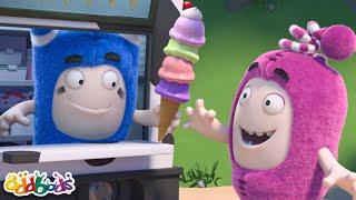 La guerra de helados | Caricaturas | Videos Graciosos Para Niños | Oddbods