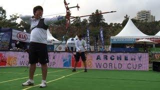 Kim Woojin v Kim Bubmin – recurve men’s bronze final | Antalya 2012 Archery World Cup stage 2