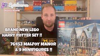 Early review: LEGO Harry Potter 76453 Malfoy Manor with 9 minifigures!