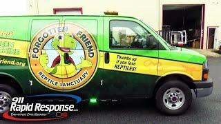 SUPER GREEN TURTLE MACHINE | GMC VAN | 911RR