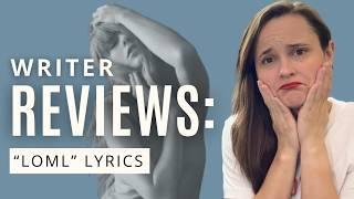 A MASTERCLASS on infusing emotion into your writing (writer breaks down loml lyrics)