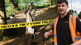 Trials and Tru7 HQ Yard Tour! | Big Marc gets on a bike...