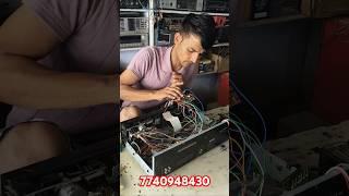 Repair Double Cassette Recorder Deck Repairing Centre #repair #double #cassette #deck #music #retro