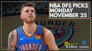 NBA DFS LIVE PRE-LOCK Q&A: MONDAY NOVEMBER 25th FanDuel & DraftKings Lineup Advice