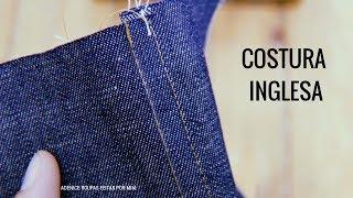 COSTURA INGLESA ACABAMENTO PARA JEANS - Roupas Feitas por Mim