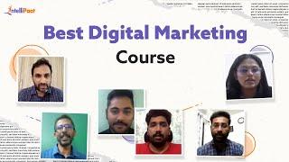 Digital Marketing Course Online Review | Best Digital Marketing Course With Placement - Intellipaat