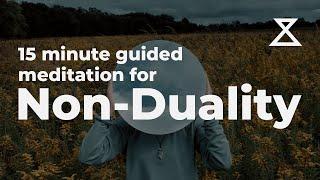 15 Minute Guided Meditation for Non-Duality and Nondualism (No Music, Voice Only)