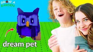 SURPRISED HIM WITH HIS DREAM PET In Grow A Garden Gaming w/ The Norris Nuts