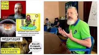 1 монах ленился медитировать и стал овощем. Сохрани ум в молодости или спаси мозг - в старости 