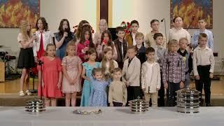 Славьте, славьте Бога, прославляйте Бога | Kids choir | COG | Live - 2 JUN 2024