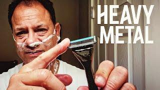 Dollar Shave Club — Heavy Metal Handle Razor — is F#*king HEAVY!  average guy tested #APPROVED