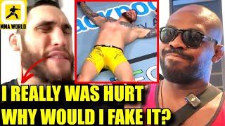 UFC Fighter who Faked KNOCKOUT gives his side of story after blowback from MMA WORLD,Izzy is a Hater