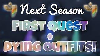 [BETA] NEXT SEASON - Dyeing Outfits, TWO New Emotes + First Quest !