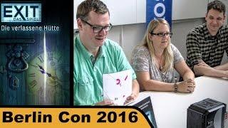 Inka & Markus Brand, Ralph Querfurth - Exit: Das Spiel - Berlin Con Panel 2016