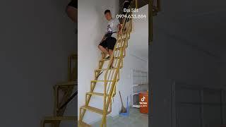 Thang Xếp Gọn Tường. Đại Sắt. 0974.633.884