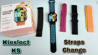 Kieslect KS smartwatch Straps Change Video, Straps Size | Tech Den | Tech with babor