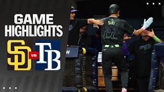 Padres vs. Rays Game Highlights (8/31/24) | MLB Highlights