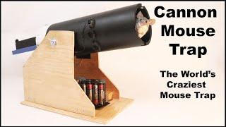 Cannon Mouse Trap - The World's Craziest Mouse Trap. Mousetrap Monday