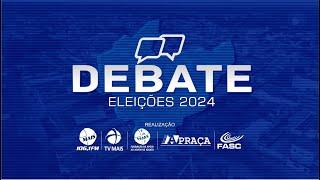 DEBATE COM CANDIDATOS A PREFEITO DE IGUATU - 2024