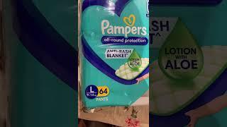 New Pampers pants #123 #abcd #short #pampers #diapers #diaperrash #ad #babyessentials #babycare #bts