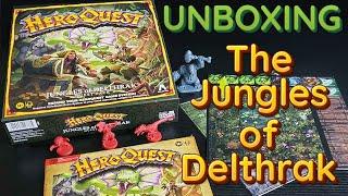 HEROQUEST Jungles of Delthrak UNBOXING & Overview