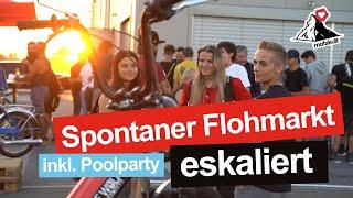 mofakult FLOHMARKT & POOL PARTY ESKALIERT | Chef im Urlaub..