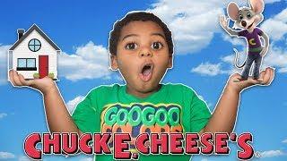 GOO GOO GAGA TRANSFORMED HOUSE INTO CHUCK E CHEESE’S!