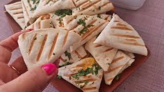 Tortilla cones - a quick snack, delicious hot and cold, perfect for a picnic or a party