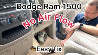 Dodge Ram Air Vents Not Blowing Air #whojoedaddy