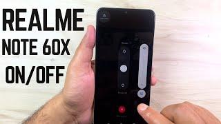  Realme Note 60X Turn Off and On | Easy Step-by-Step Guide 