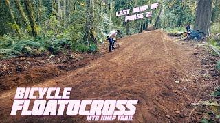 FLOATOCROSS MTB JUMP TRAIL BUILD // FINAL JUMP OF PHASE 2 // EP 6