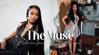 I WAS THE FACE FOR MY OWN HAIR COLLECTION?!! | MikariaJanae x Eyevette Hair