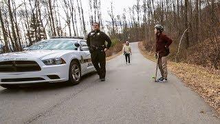 Cops Bust Downhill Run