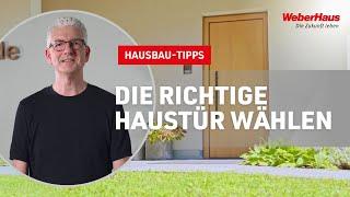 Einbruchschutz und Design vereint: Die ideale Haustür finden! #WeberHaus